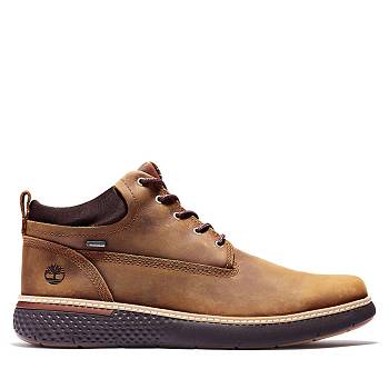 Timberland Cross Mark With GORE-TEX - Hnede Chukka Cizmy Panske, T0072SK